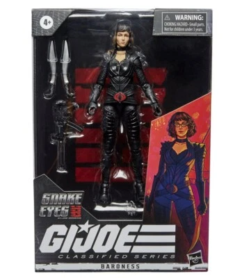G.I. Joe Classified Series Snake Eyes - Baroness  Action Figure - IN STOCK - Image 1 of 2