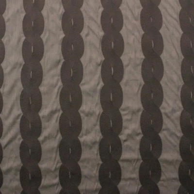 DESIGNER CABLE KNIT DOVE GRAY UPHOLSTERY DRAPERY MULTIUSE FABRIC BY YARD 54"W - Image 1 of 4