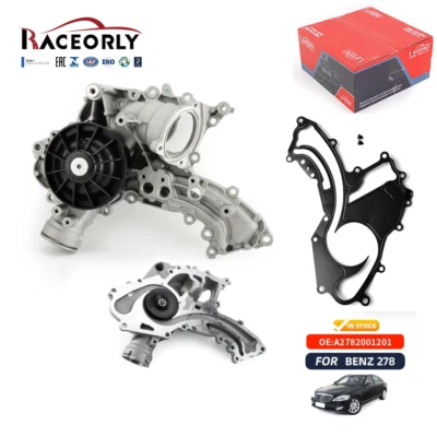 RACEORLY Water Pump For Mercedes-Benz CL550 W204 GLS550 X166 SL550 S500 M278 - Image 1 of 4