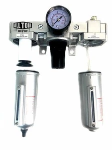 1/2" Heavy Duty FRL air control unit w/ Auto Drain C704NA - Picture 1 of 5