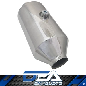 2 Inch Dual Brick Catalytic Converter Euro 6 Ceramic Core Bullet Round Universal - Picture 1 of 1