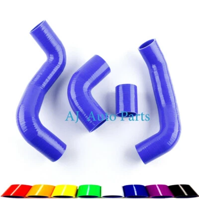 ДЛЯ 1999-2004 LAND ROVER FREELANDER TD4 ТУРБО СИЛИКОНОВЫЙ РАДИАТОР СИНИЙ ШЛАНГ - Изображение 1 из 4