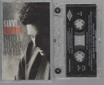 Sammy Kershaw Politics, Religion and Her (Cassette, 1996 Polygram) Good Cond. - Image 1 of 3