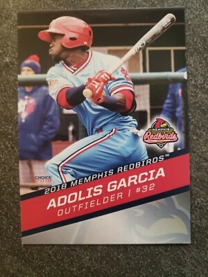2018 Memphis Redbirds SINGLE CARDS from team card set - CHOOSE YOUR PLAYER - Image 1 of 4