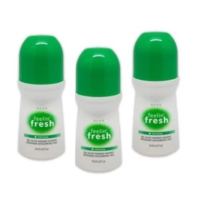 3 - Desodorante roll-on Avon FEELING FRESH 2,6 fl. oz Foto 1 de 3