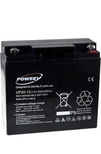 akku-net Blei-Gel Akku für USV APC Smart-UPS RBC7 20Ah (ersetzt auch 18Ah), 12V - Bild 1 von 2