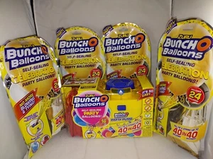 Zuru Bunch O Balloons Self-Sealing Party Balloons + 4 24-Balloon Packs NEW - Picture 1 of 5