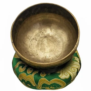 5" Vintage handgefertigte gehämmerte antike Yoga Klangschale tibetischer Klang Meditation - Bild 1 von 5