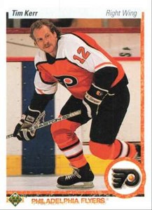 1990-91 Upper Deck Hockey Tim Kerr Philadelphia Flyers #247
