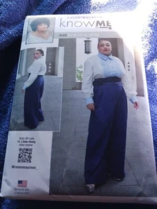 Know Me By Mimi G Sewing Pattern Raven Maureen New Uncut Size K5 8-16 ME2104 - Picture 1 of 5