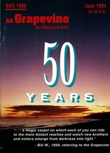 AA Grapevine Box 1980, June, 1994 - Fiftieth Anniversary Edition - Picture 1 of 2