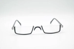 Sylvis NK 436  44[]23 150 Schwarz halbrand Brille Brillengestell eyeglasses Neu - Picture 1 of 6