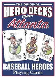 Atlanta Herodecks Baseball Heroes Playing Cards New - Imagen 1 de 6