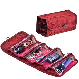 FARBE: ROT - E Z Roll Your Go To Pouch For All Your Essentials - Bild 1 von 1