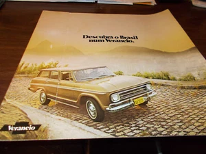 Chevrolet/Brasil Suburban 1972 8 páginas catálogo de ventas de lujo - Imagen 1 de 5