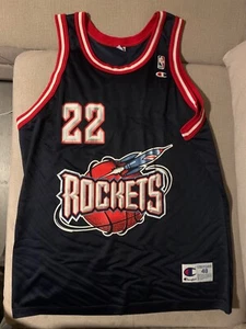 90's Clyde Drexler #22 Houston Rockets Jersey - Picture 1 of 4