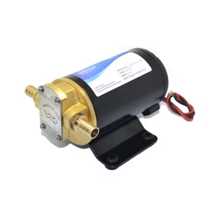 Pompa olio ingranaggi 12 V DC pompa carburante pompa autoadescante pompa diesel pompa di aspirazione - Foto 1 di 5