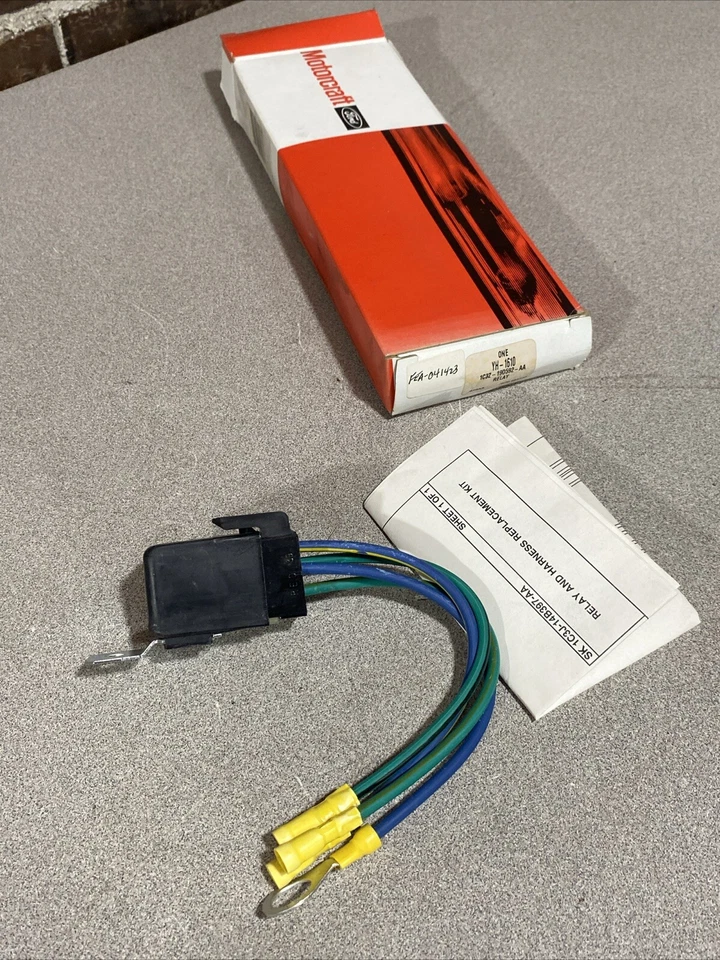 ¡Ford genuino! Interruptor de control del calentador de relé - (control de temperatura) YH-1610 1C3Z-19D592-AA Foto 1 de 4