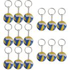  15 Pcs Sports Key Chain Remembrance Gifts Volleyball Keychain Accessories