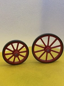 -Playmobil- Ruedas De Carro O Diligencias. - Imagen 1 de 6