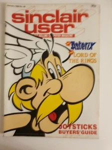 SINCLAIR USER MAGAZINE JANUARY 1986 NO 46 RETRO 80S  - Picture 1 of 3