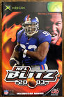 NFL Blitz 2003 Microsoft XBox Game Manual
