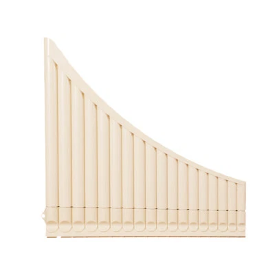 18 Tubos Pan Flauta ABS Resina Tono C Fácil Aprendizaje Panflute Instrumento Musical F7I3 Foto 1 de 4