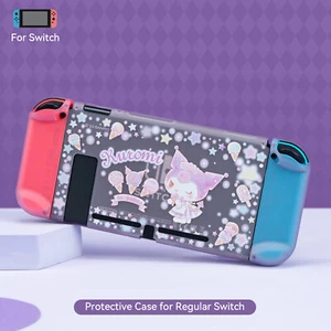 GeekShare X Sanrio Protective Case for Switch/OLED Kuromi Translucent  - Picture 1 of 27