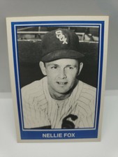 NELLIE FOX 1984 TCMA ALL TIME ALL STAR TEAMS Chicago White Sox 