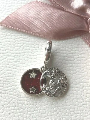 Original Pandora Charm Dangle Weihnachtsmann -  798468C01 Neu - Bild 1 von 2