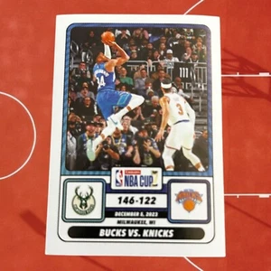 Panini NBA Basketball Sticker & Card Collection 2024/25 n.8 Bucks vs.Knicks - Foto 1 di 1