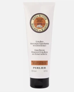 Crema doccia al burro di karitè Perlier DATE 8,4 fl oz SIGILLATA - Foto 1 di 2