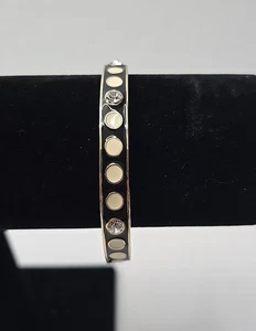 Kate Spade New York Armreif goldfarben schwarz Emaille Strass - Bild 1 von 3