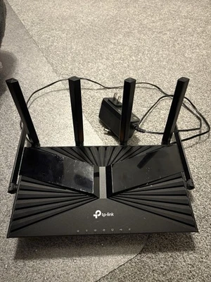 TP-Link Archer AX4400 Mesh Dual Band 6-Stream Router - Black - Image 1 of 2