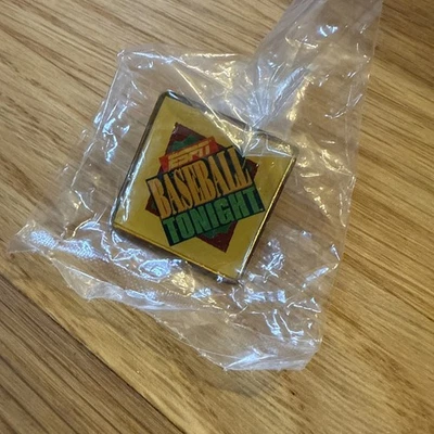 Prendedor comercial promocional raro vintage de béisbol ESPN esta noche (Sega Genesis, 1994) Foto 1 de 2