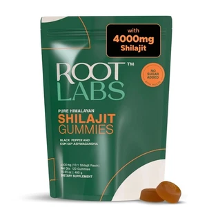 Root Labs 4000 mg Pure Himalaya Shilajit Gummies I No Added Sugar I KSM-66 A... - Bild 1 von 8
