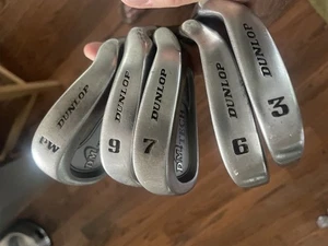 Golf Club. Bundle - Dunlop DM Graphite Irons. 3 Iron- PW (8 clubs) + 6 spare =14 - Picture 1 of 12