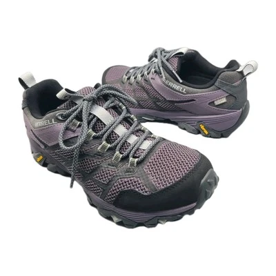 Merrell Moab FST 2 Hiking Shoes Women's Gray Vibram Low Waterproof US 9/ 40 New - Image 1 of 4