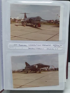 Álbum aproximadamente 200 fotos de aviones de aeródromos y espectáculos aéreos 1977-1982 (B12) - Imagen 1 de 24
