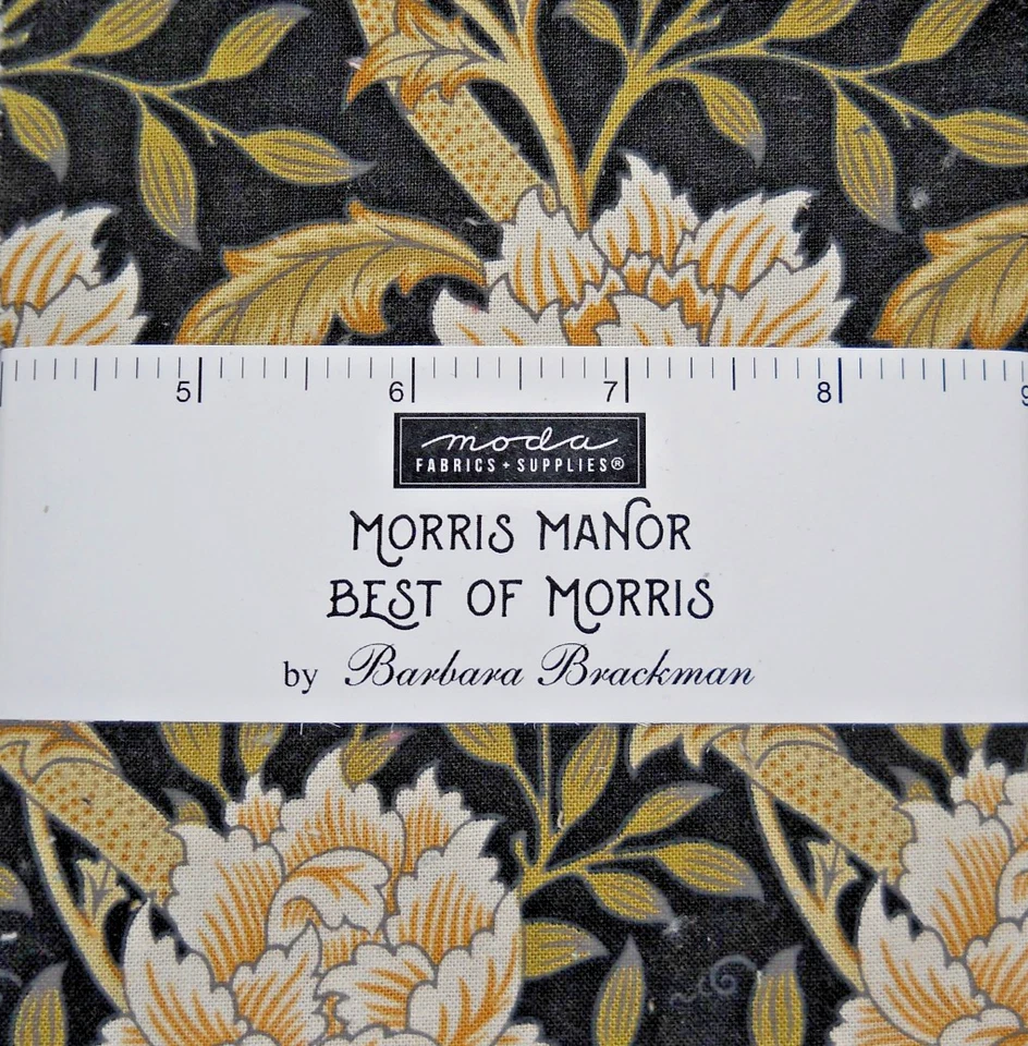 MODA  FABRICS "MORRIS MANOR  BESY OF MORRIS"CHARM PACK BTCP - Image 1 of 1