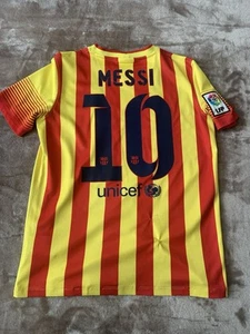 Maillot Barcelone Away Messi #10 Jersey Fc Barcelona Nike Vintage - XS - Imagen 1 de 13