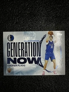 Cooper Flagg RC #GN-1 2025-26 Topps Generation Now - Imagen 1 de 10