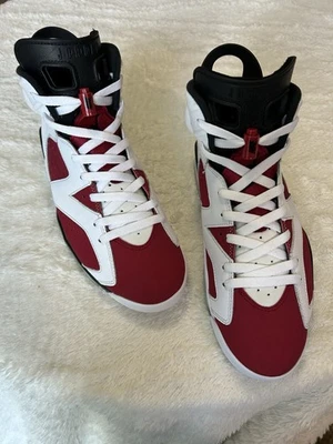 Size 9.5 - Jordan 6 Retro OG Mid Carmine - Image 1 of 4