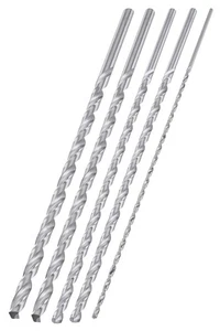 10047A extra langes Bohrer-Set | 5-teilig | M2 HSS Stahl | 12 Zoll Länge | 1/8, - Bild 1 von 4