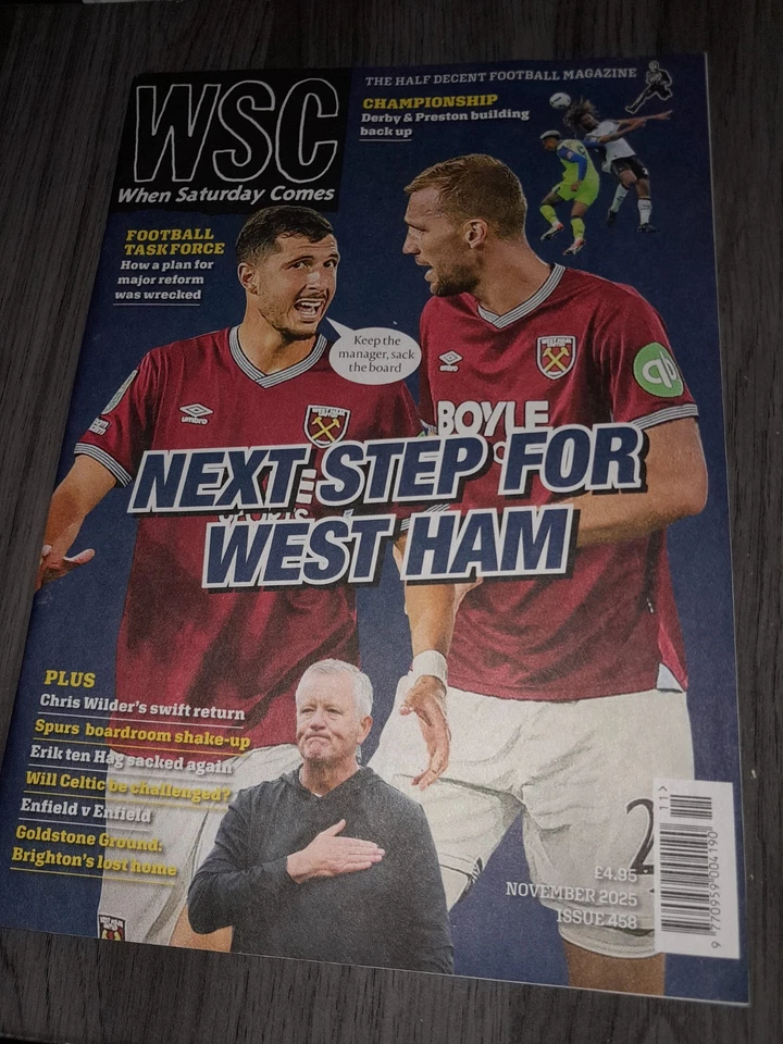 WHEN SATURDAY COMES MAGAZINE NOV 25 - Image 1 of 2