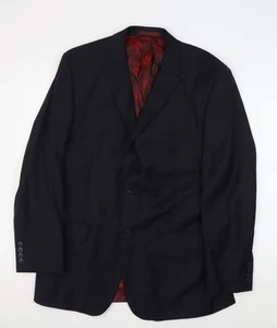 Pierre Cardin Men's Blue Suit Jacket, Size 42R, Formal - Picture 1 of 12