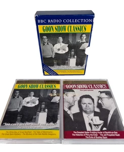 BBC Radio Collection Goon Show Classics Double Audio Cassette Box Set 8 Shows - Bild 1 von 9
