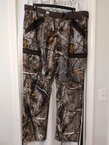 Scent-Lok Savannah Aero Crosshair Realtree Camo Pants Belted Pockets Men's 2XL - Picture 1 of 17