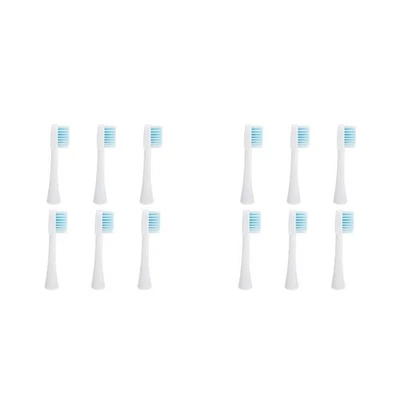  2 Pack Ergonomic Handle Sensory Manual Toothbrushes Replacement Heads Burst - Image 1 of 4