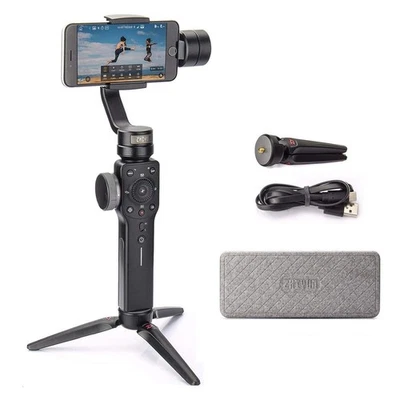 Zhiyun Suave 4 Cardán Estabilizador para Smartphone iPhone Android Vlogging TikT... Foto 1 de 4